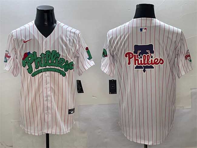 Mens Philadelphia Phillies Team Big Logo White Phanatic Limited Stitched Jersey,We sell and wholesale Mens Philadelphia Phillies Team Big Logo White Phanatic Limited Stitched Jersey on line form chian!